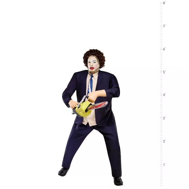 6 Ft Leatherface: Pretty Woman Mask Animatronic - The Texas Chainsaw Massacre at Spirit Halloween