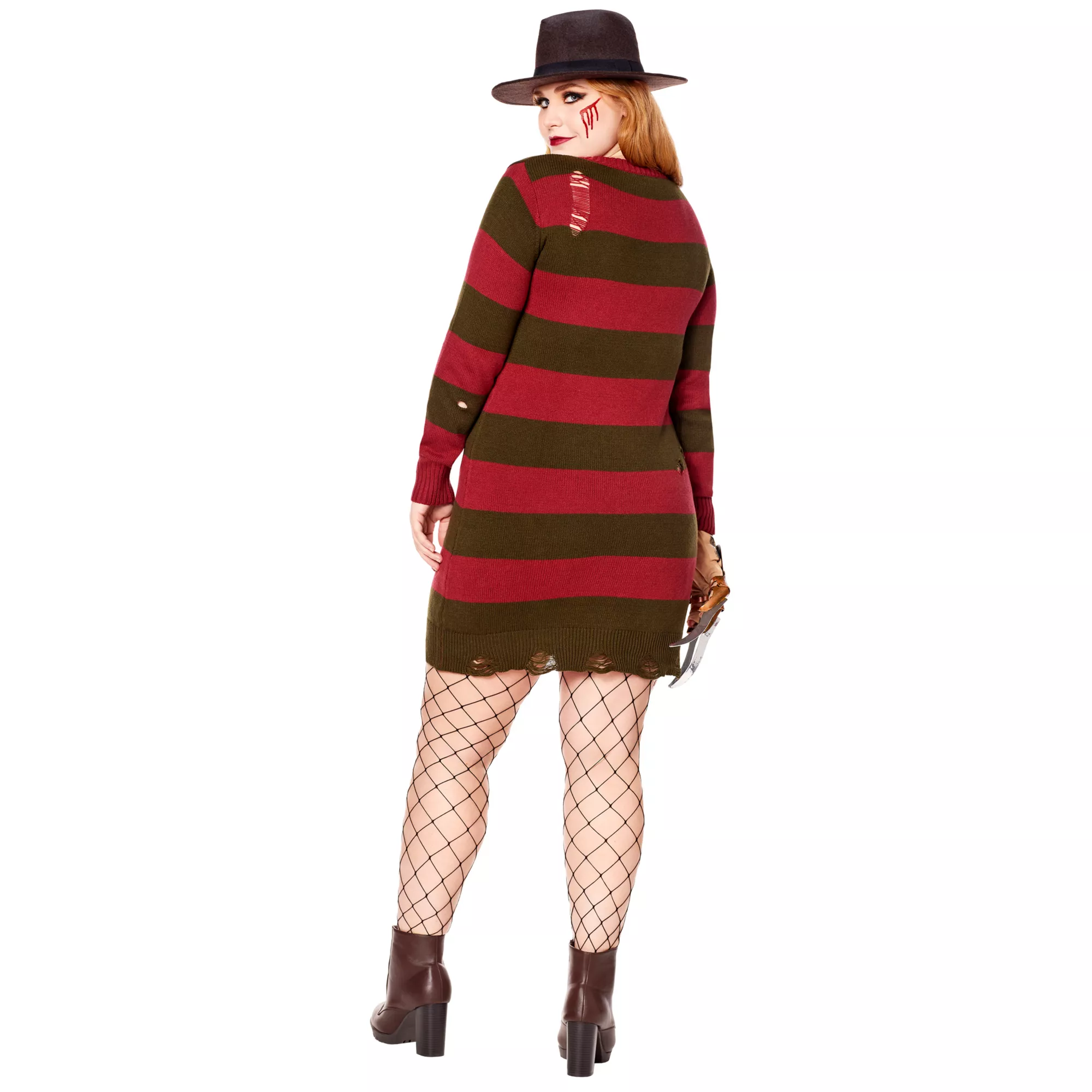Adult Freddy Krueger Sweater Dress - A Nightmare on Elm Street at Spencer's