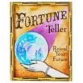 Fortune Teller Sign at Spirit Halloween