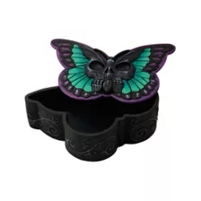 Mystical Arts Butterfly Skull Storage Box at Spirit Halloween