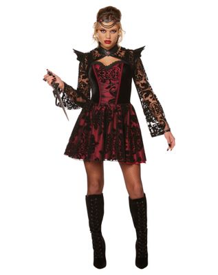 Costume Halloween: Vampiresse Flamboyante 5/6ans REF/91217