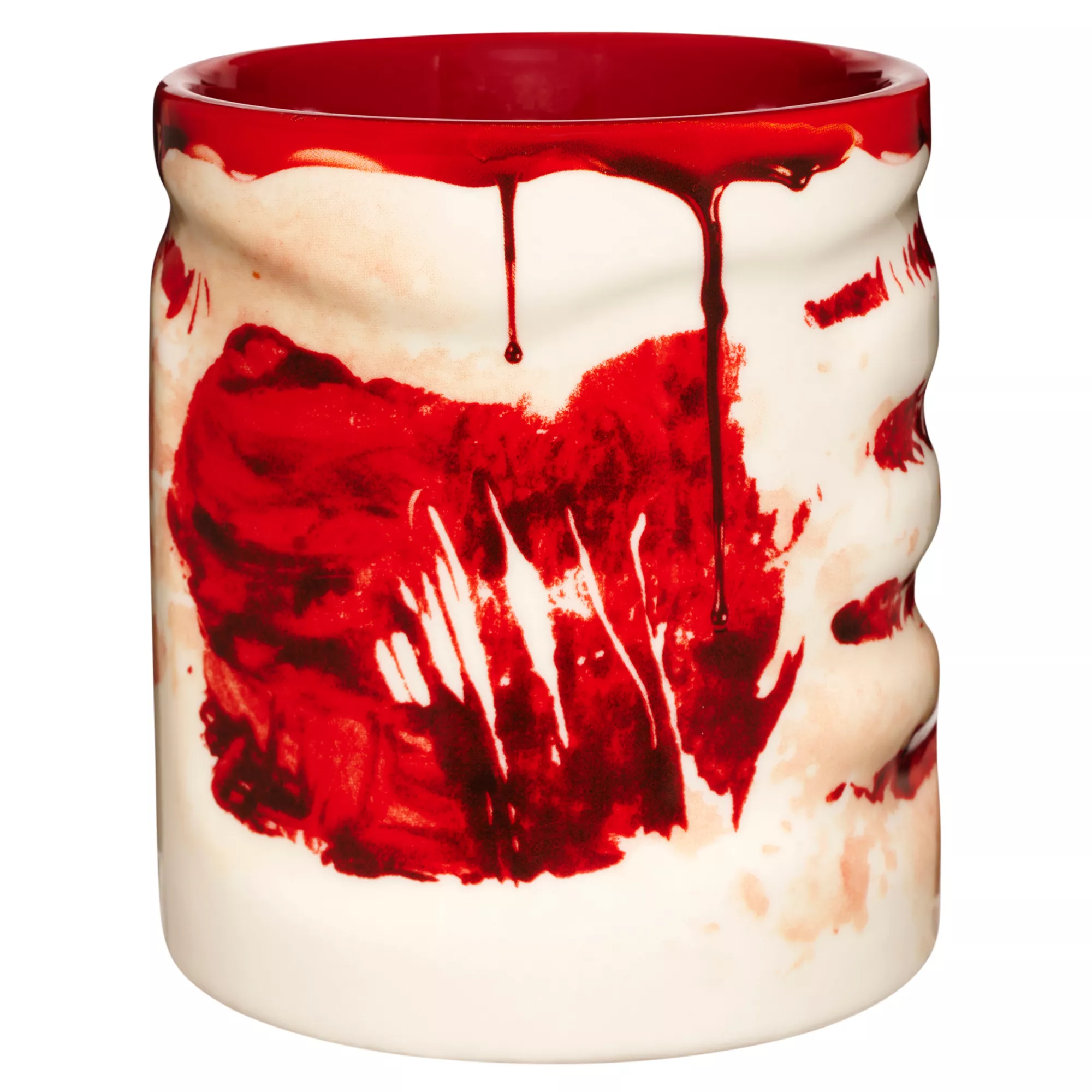 Bloody Handprint Mug - 20 oz. at Spirit Halloween