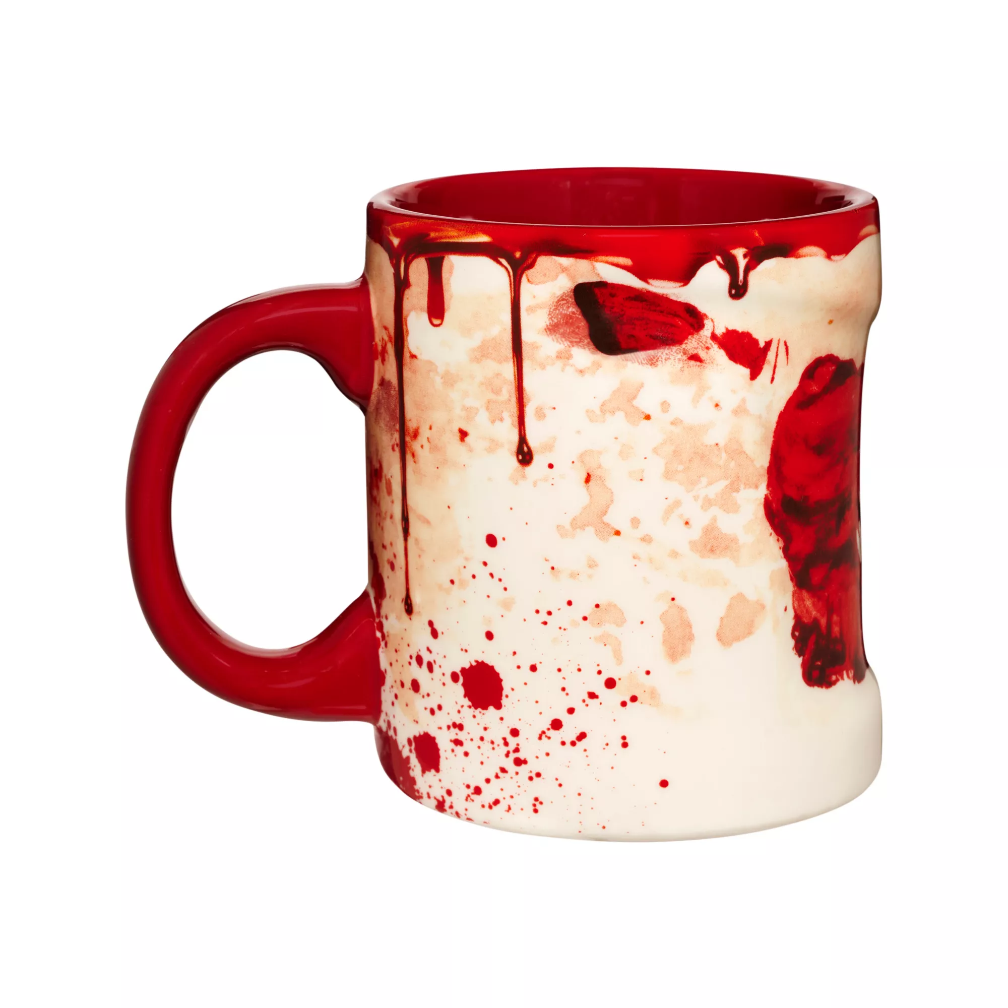 Bloody Handprint Mug - 20 oz. at Spirit Halloween