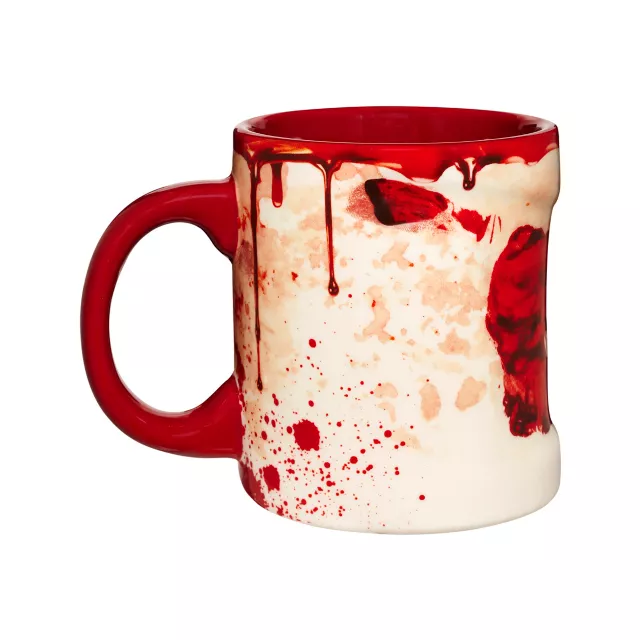Bloody Handprint Mug - 20 oz. at Spirit Halloween