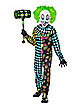 Kids Neon Clown Costume