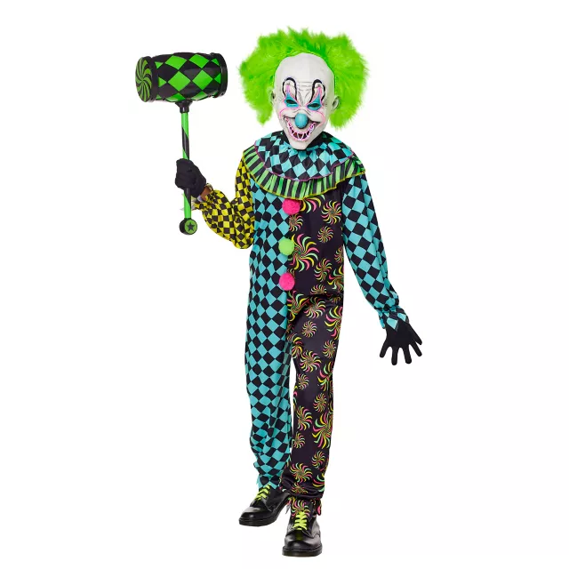 Kids Neon Clown Costume - Spirithalloween.com