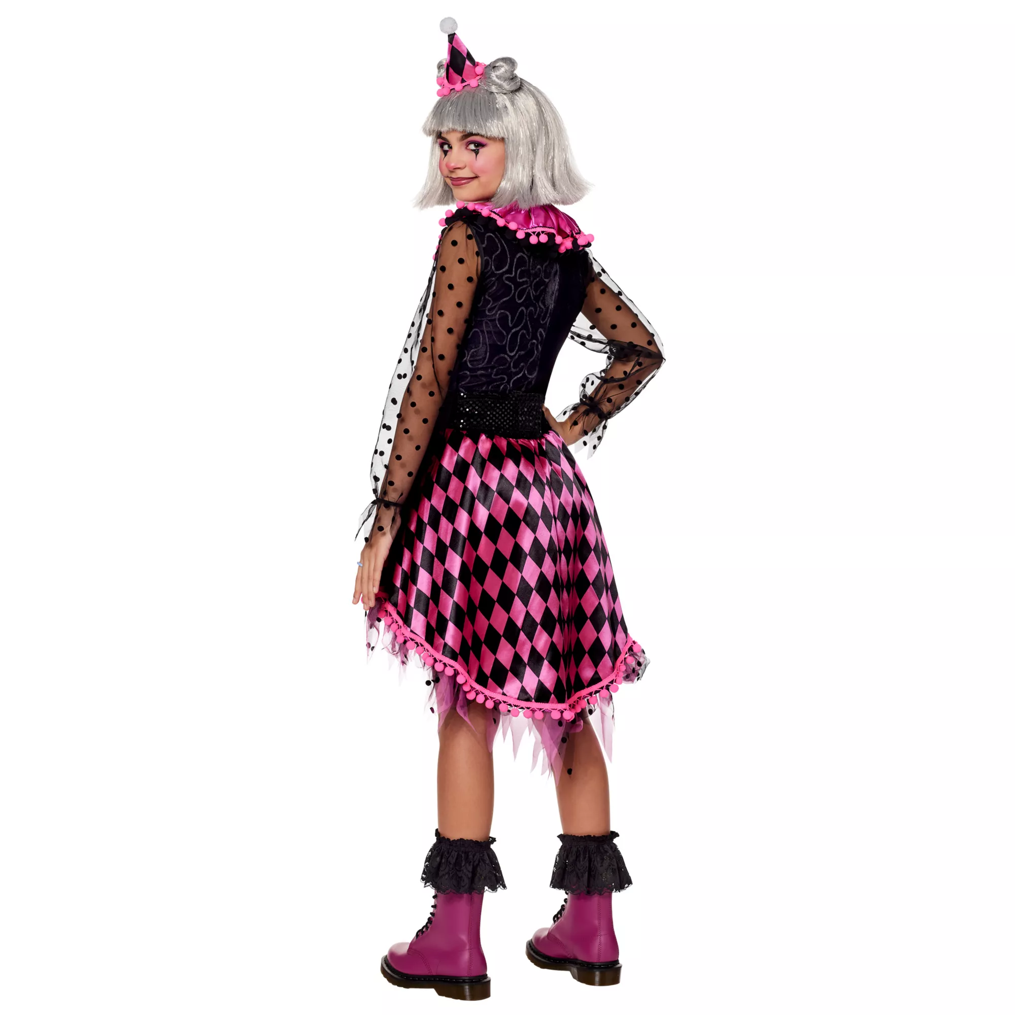 Kids Neon Clown Costume Deluxe at Spencer's