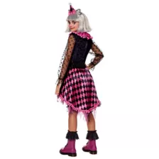 Kids Deluxe Neon Clown Costume at Spencer's