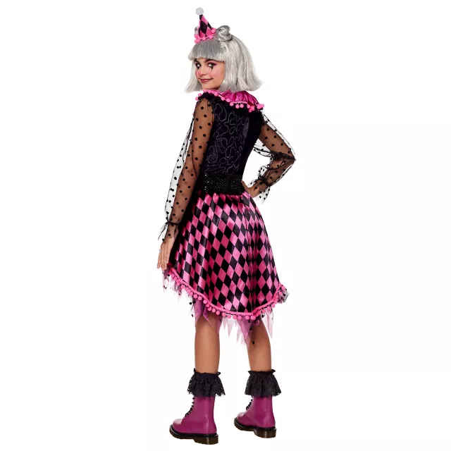 Kids Deluxe Neon Clown Costume at Spencer's