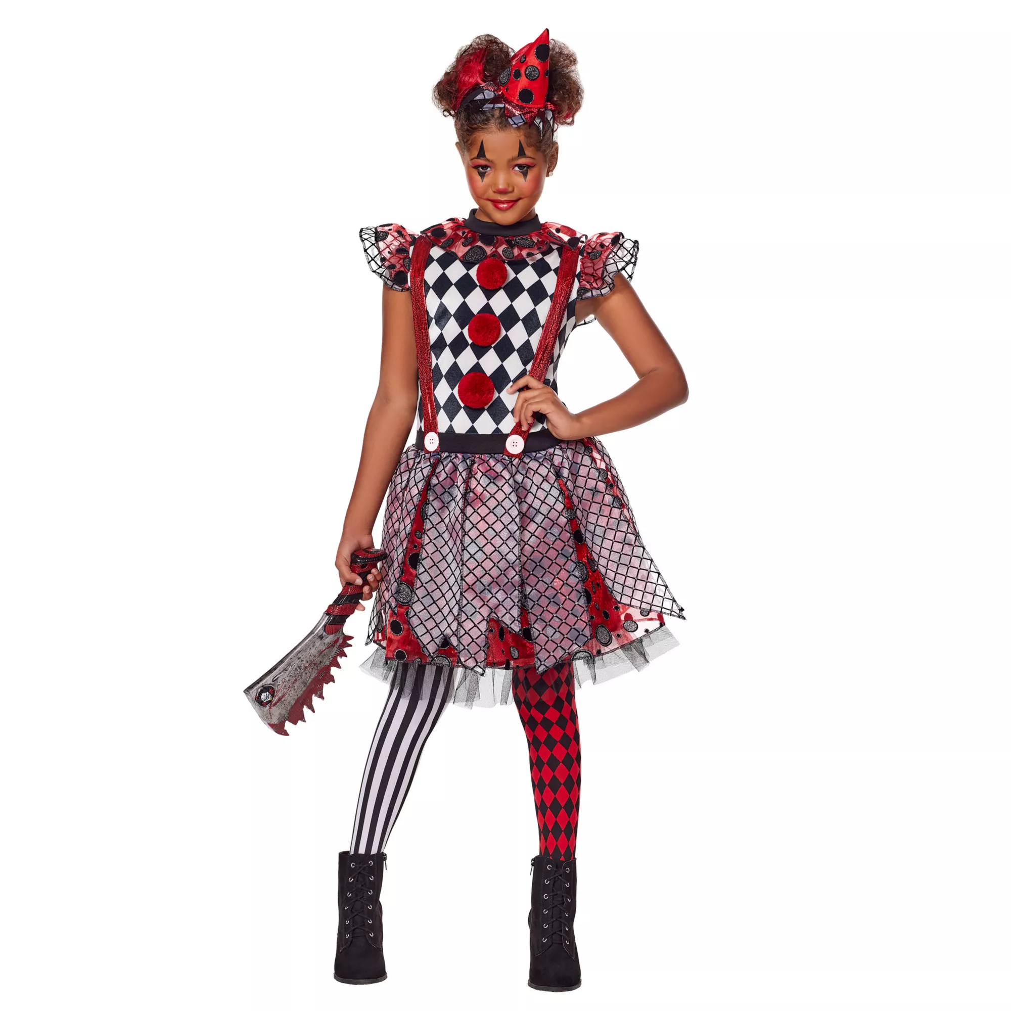 Kids Misfit Clown Costume at Spencer's