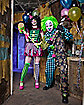 Adult Neon Carnival Clown Costume