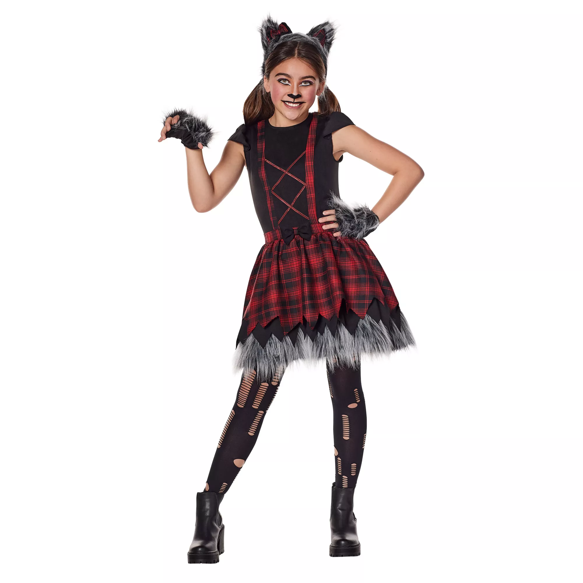 Kids Wolf Cutie Dress Costume at Spirit Halloween