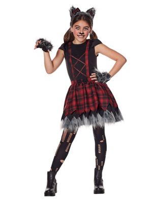 Kids Wolf Cutie Dress Costume