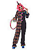 Adult Neon Clown Jumpsuit Costume