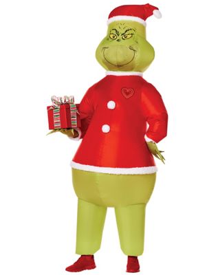 Adult The Grinch Inflatable Costume - Dr. Seuss 