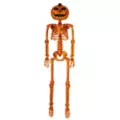 3 Ft Rotten Pumpkin Skeleton Hanging Prop at Spirit Halloween