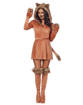 Adult Lioness Dress Costume