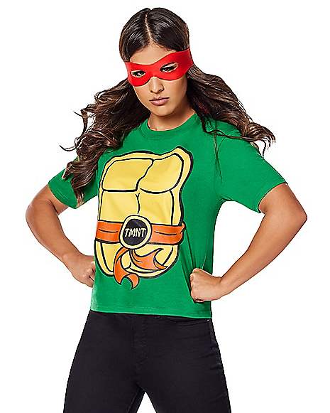 Adult Teenage Mutant Ninja Turtles T Shirt Costume Kit by Spirit Halloween