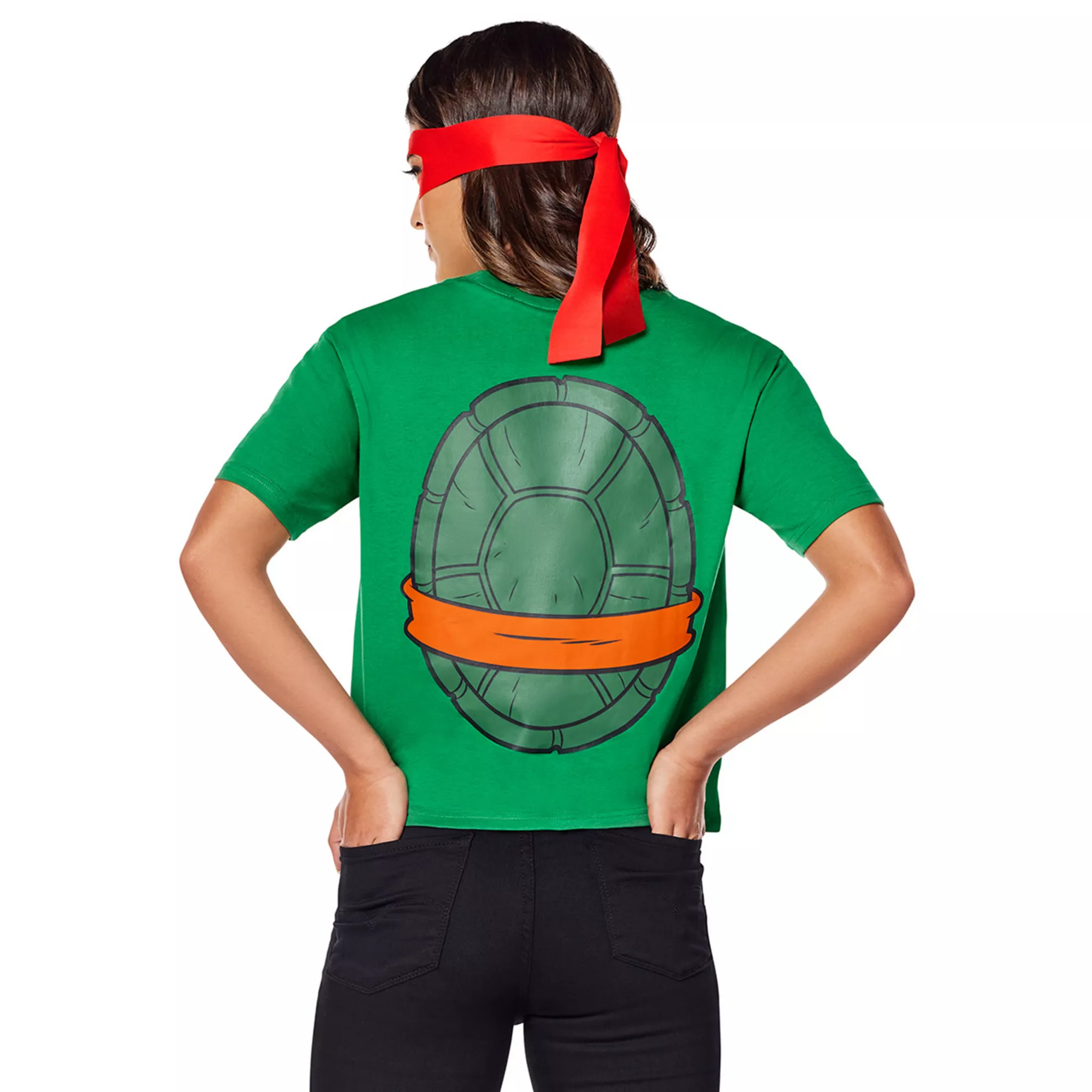 Adult Teenage Mutant Ninja Turtles T Shirt Costume Kit at Spirit Halloween