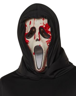 Hooded Dripping Bleeding Ghost Face® Mask from SCREAM - Cappel's