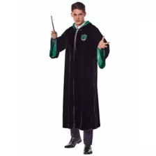 Adult Deluxe Slytherin Robe - Harry Potter at Spirit Halloween