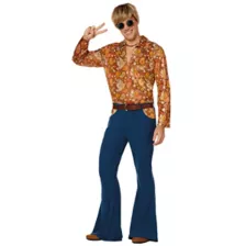 Adult Hippie Bell Bottom Pants at Spirit Halloween