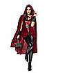 Adult Mysterious Red Riding Hood Costume