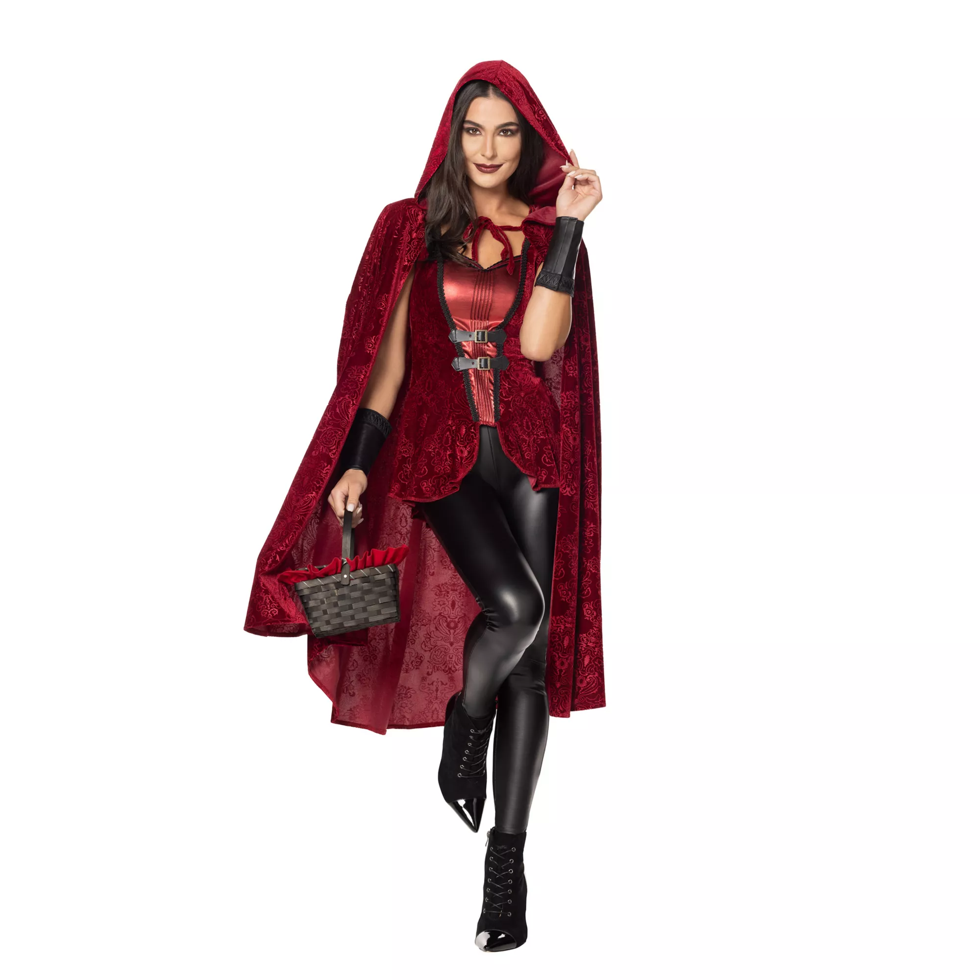 Adult Mysterious Red Riding Hood Costume at Spirit Halloween