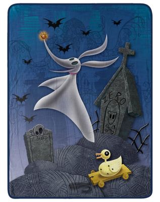 Haunting Zero Fleece Blanket - The Nightmare Before Christmas 