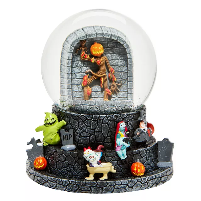 Light-Up Jack Skellington Pumpkin King Snow Globe - The Nightmare Before Christmas at Spirit Halloween