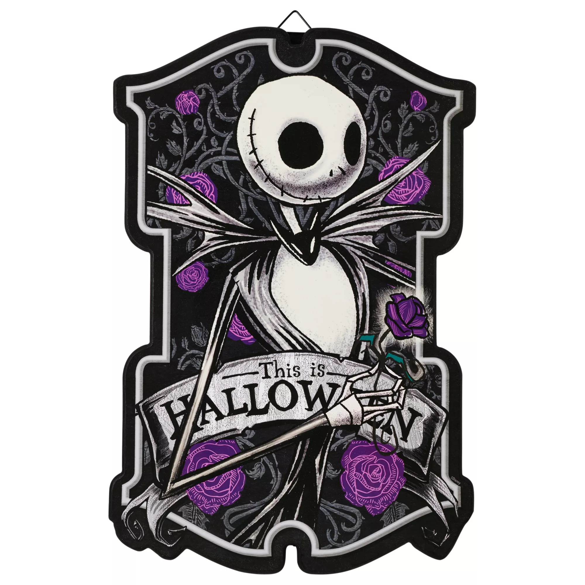 This Is Halloween Rose Sign - The Nightmare Before Christmas at Spirit Halloween