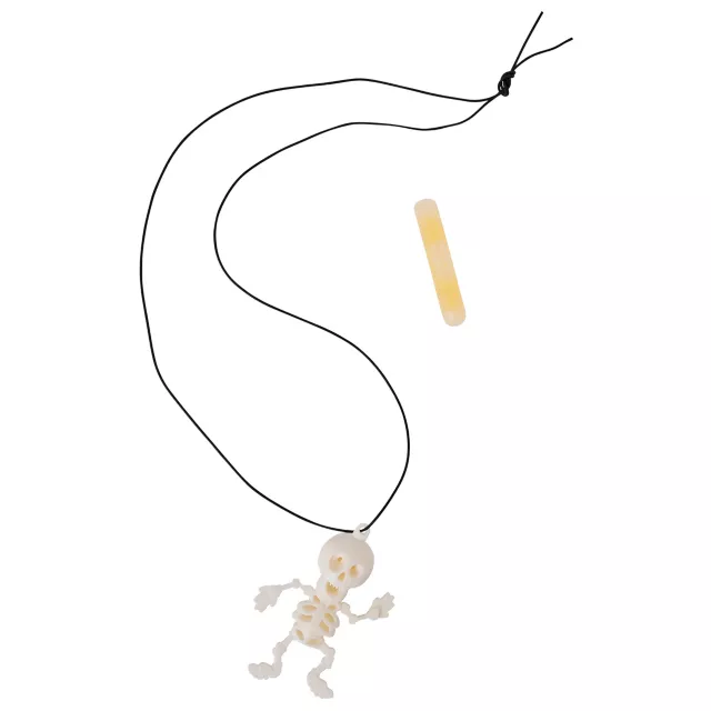 Skeleton Glow Stick Necklace at Spirit Halloween