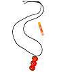 Jack-O-Lantern Glow Stick Necklace
