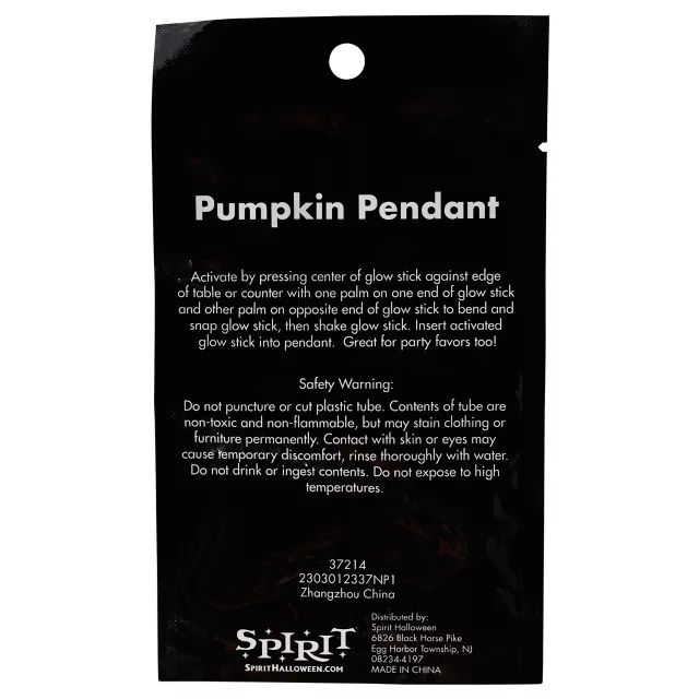 Jack-O-Lantern Glow Stick Necklace at Spirit Halloween