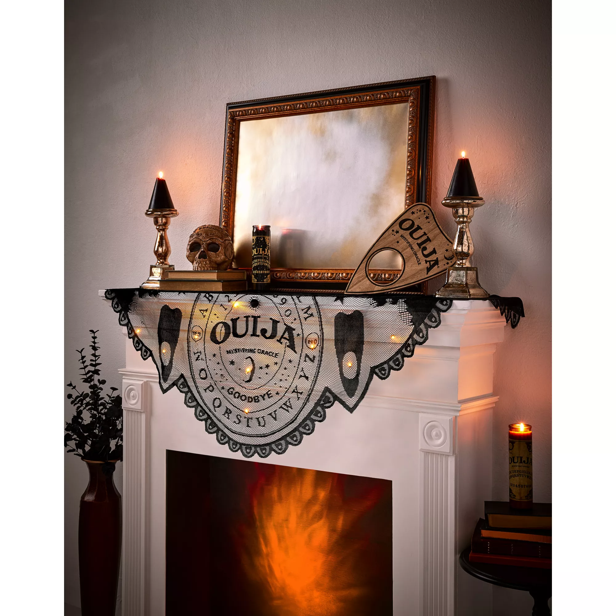 Light-Up LED Ouija Mantel Scarf at Spirit Halloween