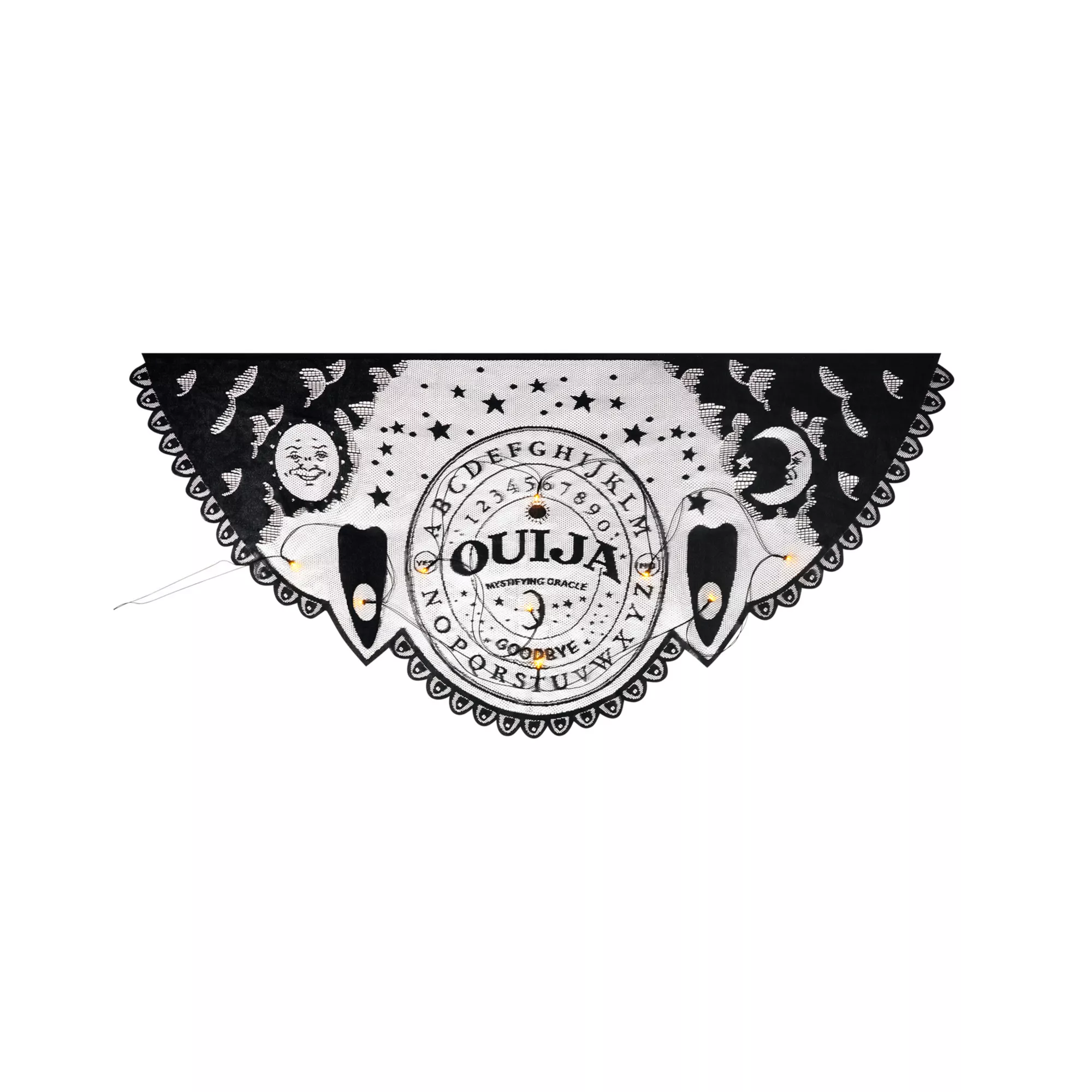 Light-Up LED Ouija Mantel Scarf at Spirit Halloween