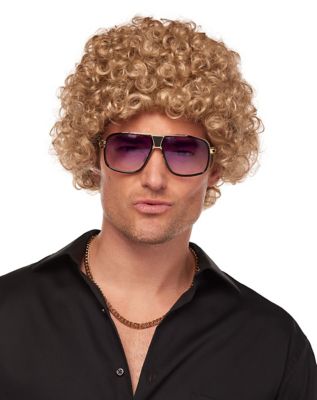 Blonde Curly Wig - Spirithalloween.com display picture 2