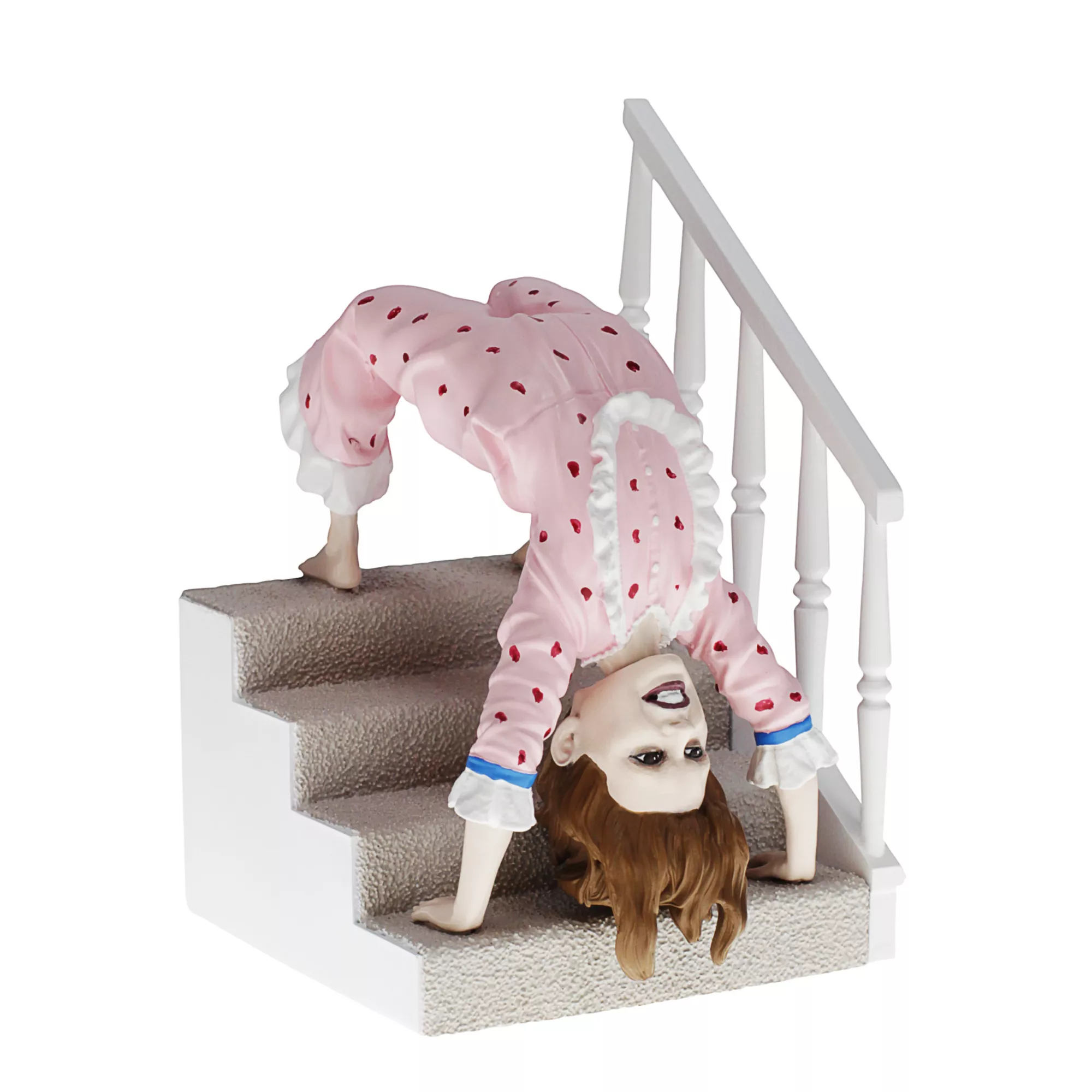 Regan Staircase Bobblehead Statue - The Exorcist at Spirit Halloween