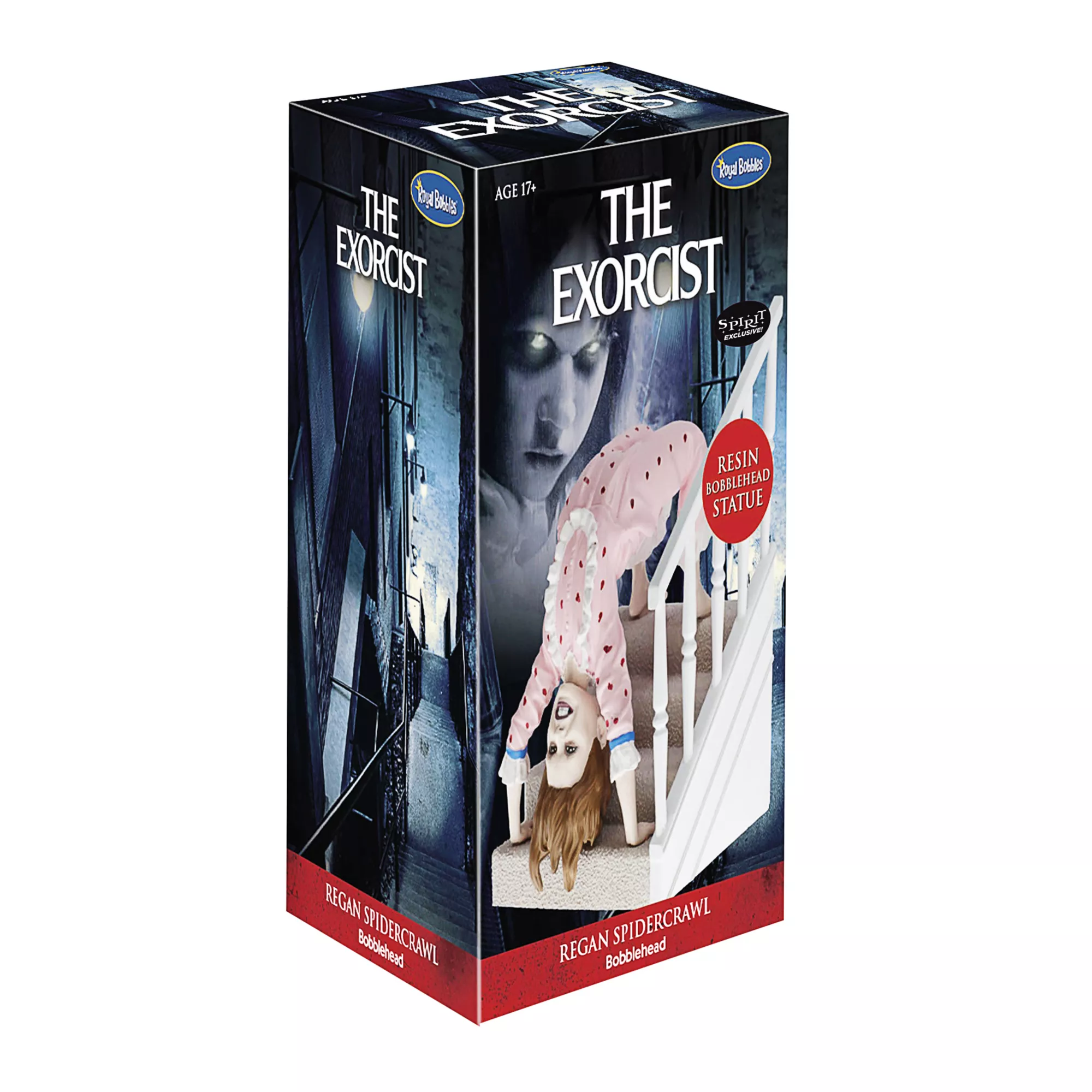 Regan Staircase Bobblehead Statue - The Exorcist at Spirit Halloween