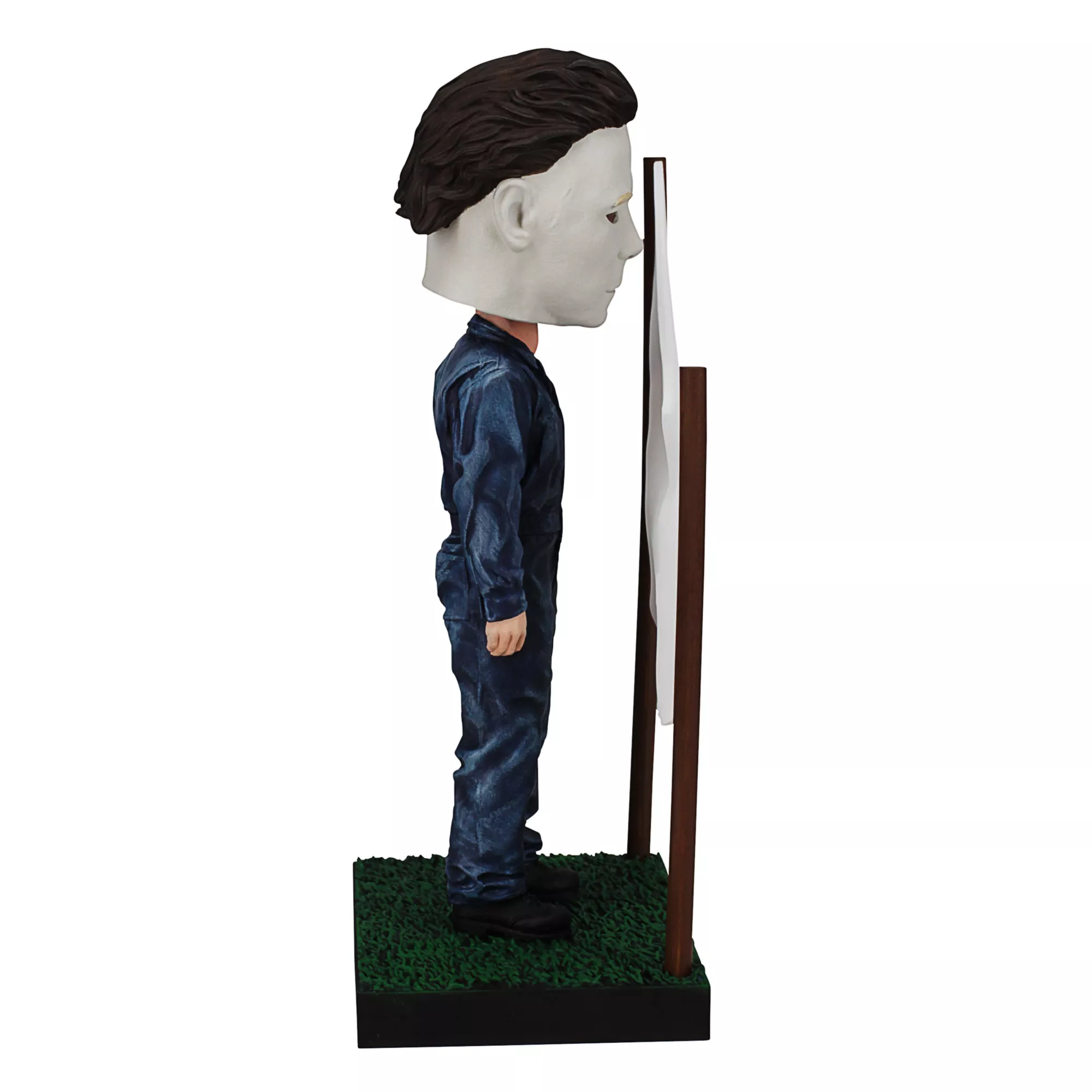 Michael Myers Clothesline Bobblehead Statue - Halloween at Spirit Halloween