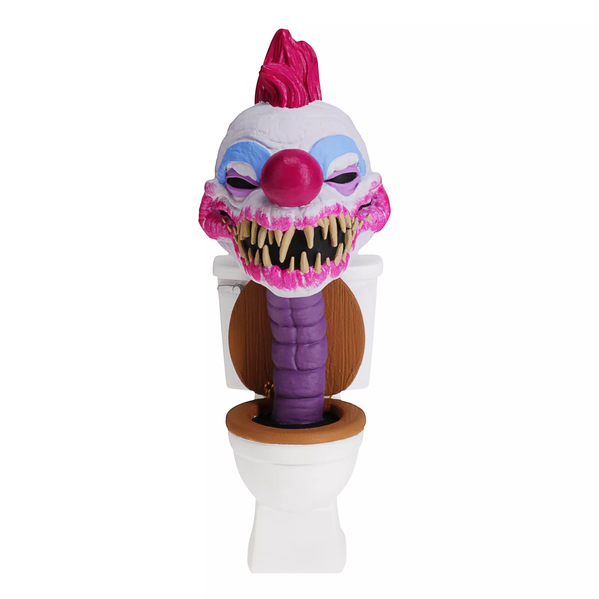 Baby Klown Toilet Bobblehead Statue - Killer Klowns from Outer Space at Spirit Halloween