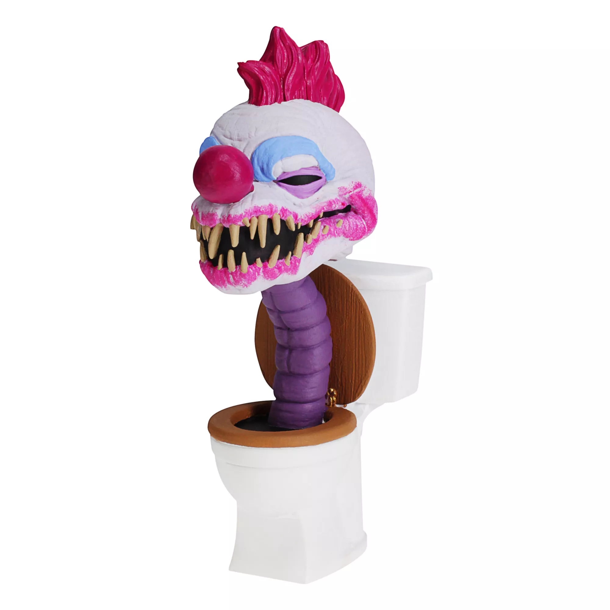 Baby Klown Toilet Bobblehead Statue - Killer Klowns from Outer Space at Spirit Halloween