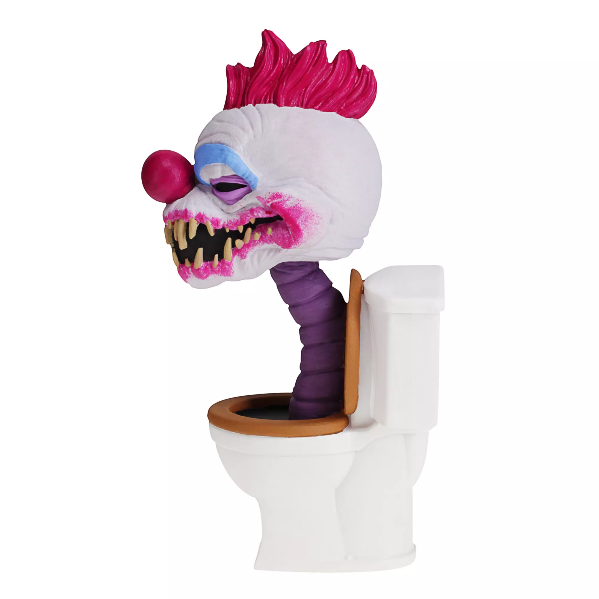 Baby Klown Toilet Bobblehead Statue - Killer Klowns from Outer Space at Spirit Halloween