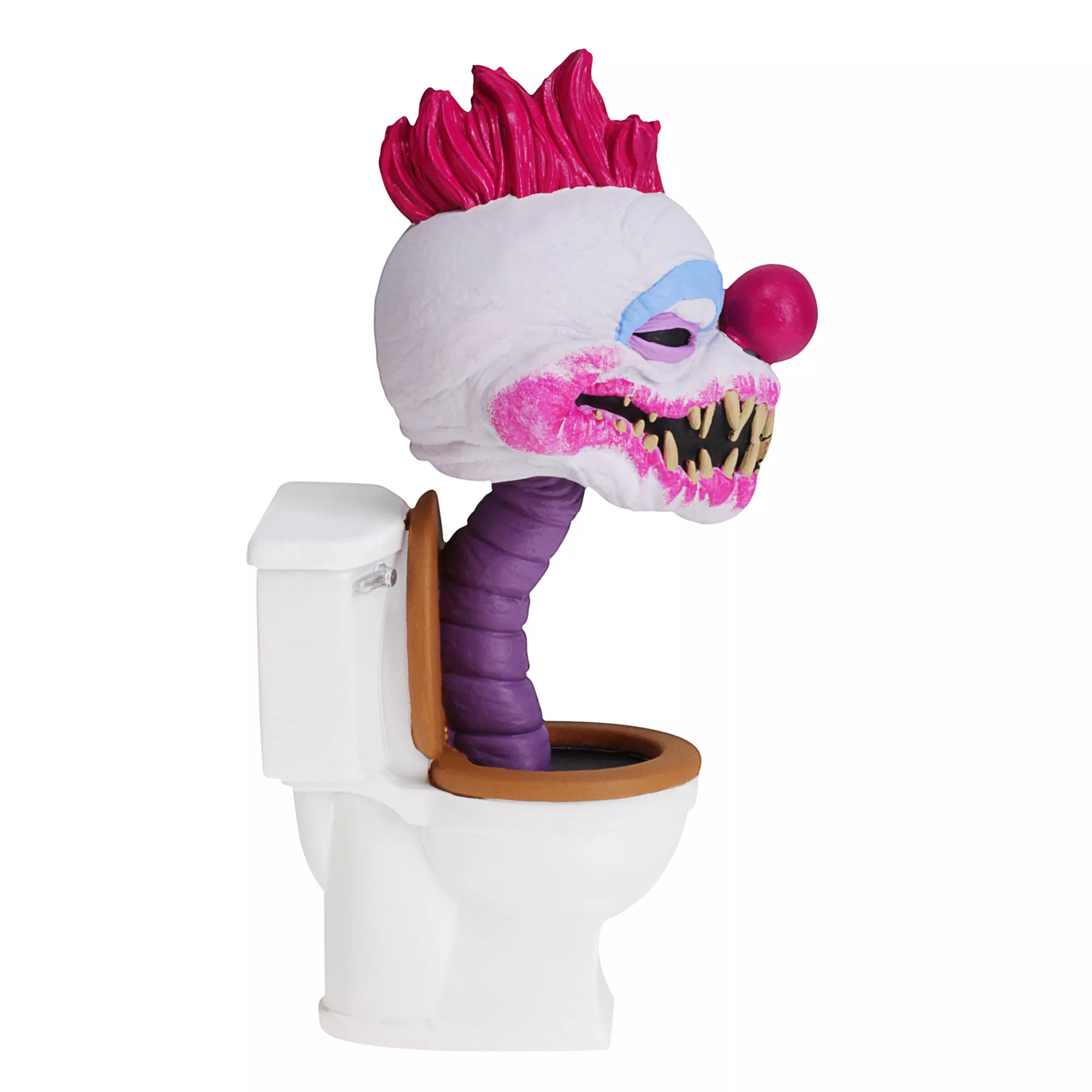 Baby Klown Toilet Bobblehead Statue - Killer Klowns from Outer Space at Spirit Halloween