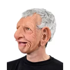 Moving Mouth Papa Full Mask at Spencer's