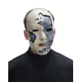 Light-Up Bot Half Mask at Spirit Halloween