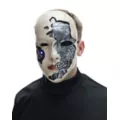 Light-Up Bot Half Mask at Spirit Halloween