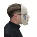 Light-Up Bot Half Mask at Spirit Halloween