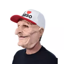 Bingo Old Man Full Mask at Spencer's