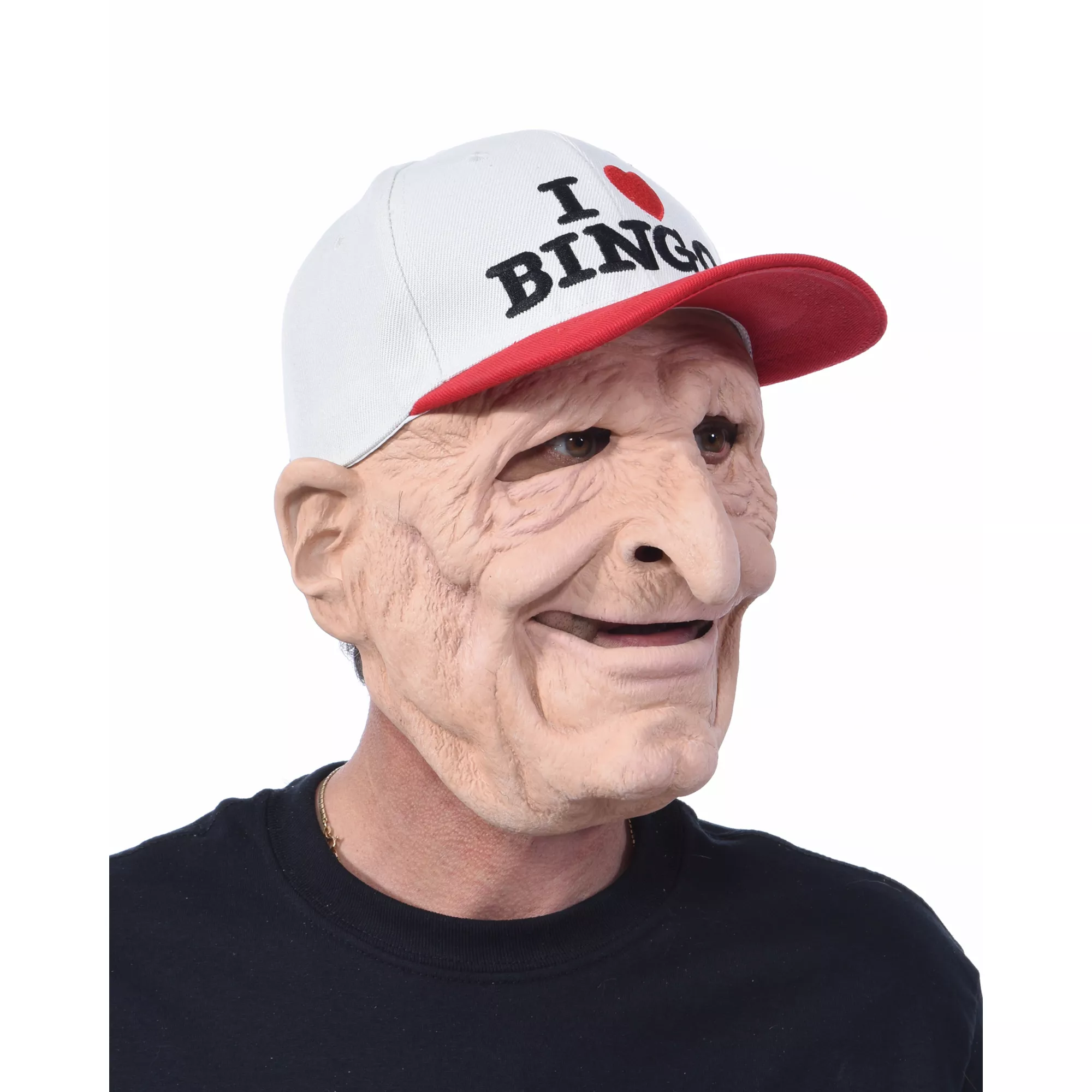 Bingo Old Man Full Mask at Spencer's